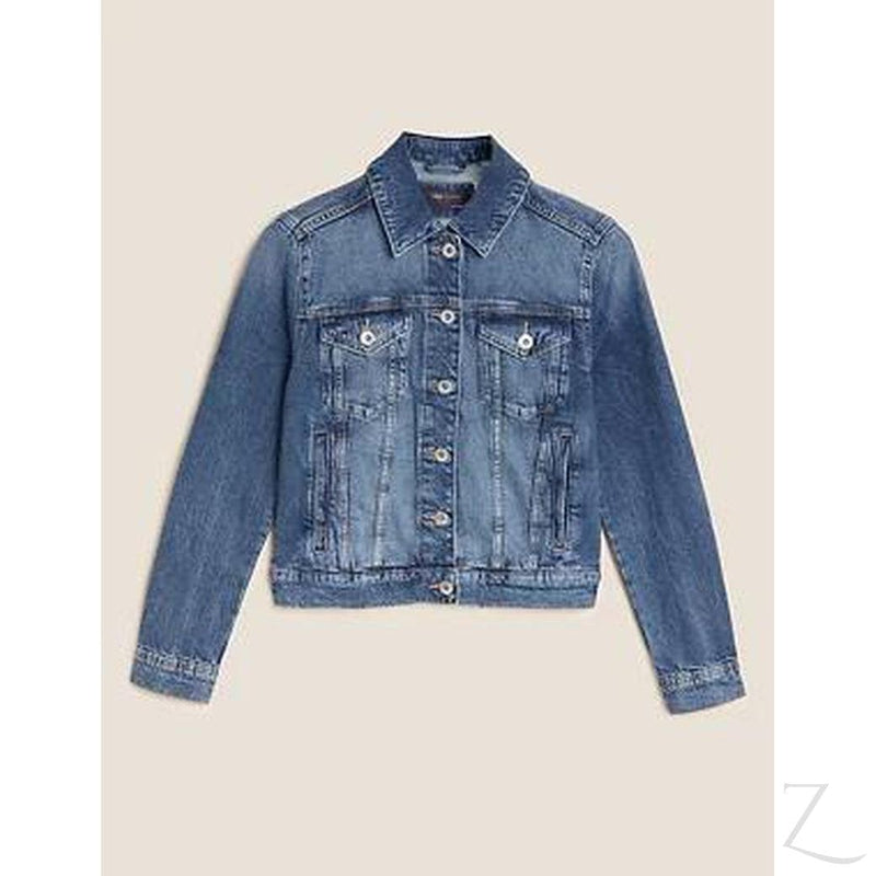 Buy-Ladies Super Strong Stretchy Short Denim Jacket | "MS"-Online-in South Africa-on Zalemart