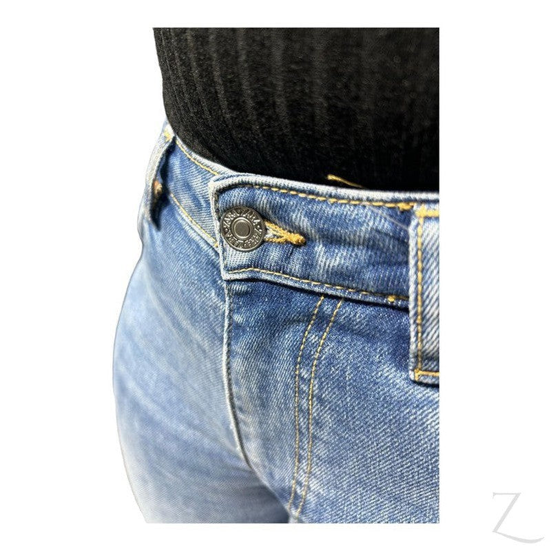 Buy-Ladies Super Strong Stretchy Skinny Denim Jeans | Cropped | "Zia"-Online-in South Africa-on Zalemart