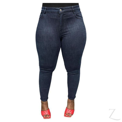Buy-Ladies Super Strong Super Skinny Slightly Stretchy Denim Jeans | Plain | "Rio"-Online-in South Africa-on Zalemart