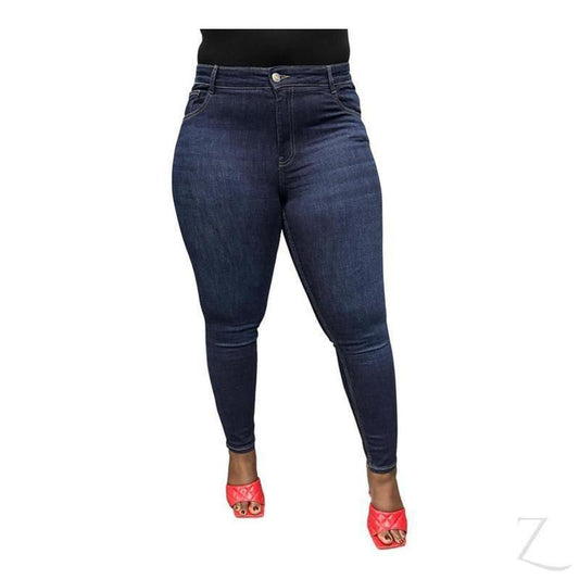 Buy-Ladies Super Strong Super Skinny Slightly Stretchy Denim Jeans | Plain | "Rio"-Online-in South Africa-on Zalemart