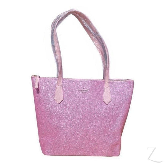 Buy-Ladies Super Strong Tote Bag | Glitter | "Lavu"-Dark Pink-Online-in South Africa-on Zalemart
