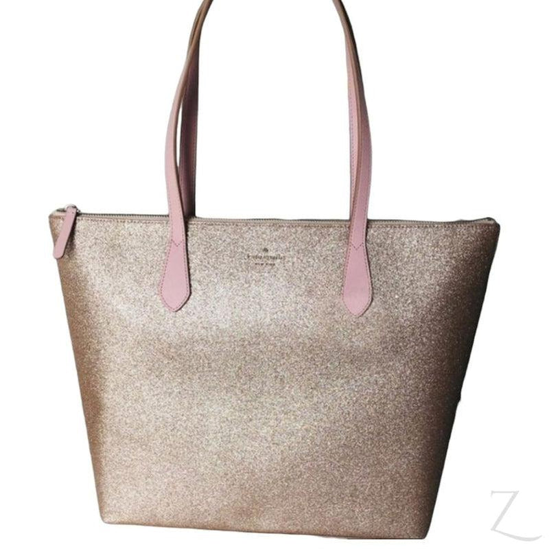 Buy-Ladies Super Strong Tote Bag | Glitter | "Lavu"-Rose Gold-Online-in South Africa-on Zalemart