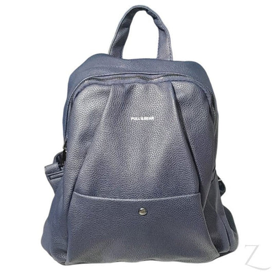 Buy-Ladies Urban Backpack | Front Pocket | "Dube" - B Grade-Navy-Online-in South Africa-on Zalemart