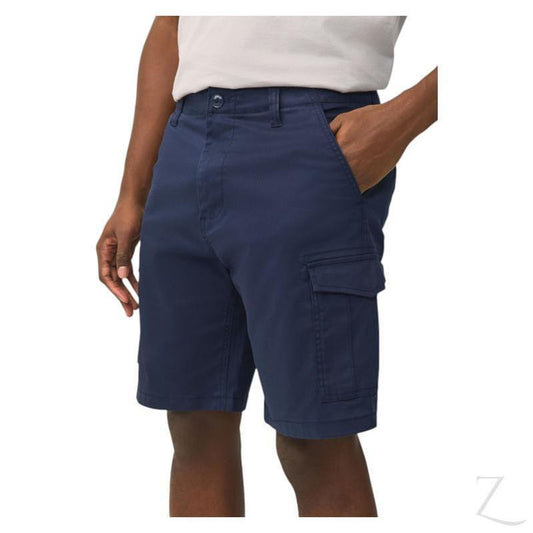 Buy-Men's Casual Elasticated Waist Utility Shorts | Cargo| "Zayo" - B Grade-34-Navy Blue-Online-in South Africa-on Zalemart