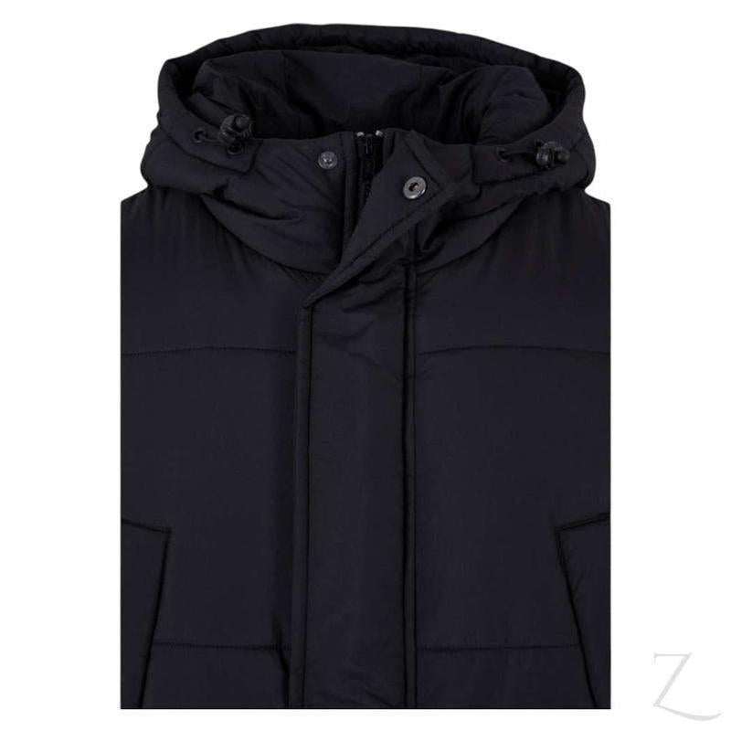 Buy-Men's Long Hooded Puffer Jacket | Taffeta Lined | "Jita" - B Grade-Online-in South Africa-on Zalemart