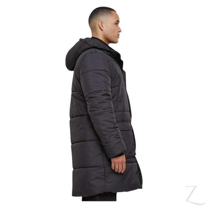 Buy-Men's Long Hooded Puffer Jacket | Taffeta Lined | "Jita" - B Grade-Online-in South Africa-on Zalemart