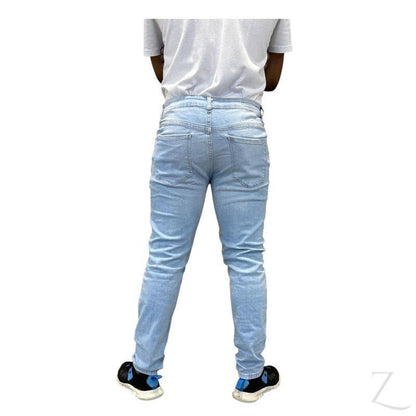 Buy-Men's Stretchy Strong Skinny Denim Jeans | Ripped | "Wow" - A Grade-Online-in South Africa-on Zalemart