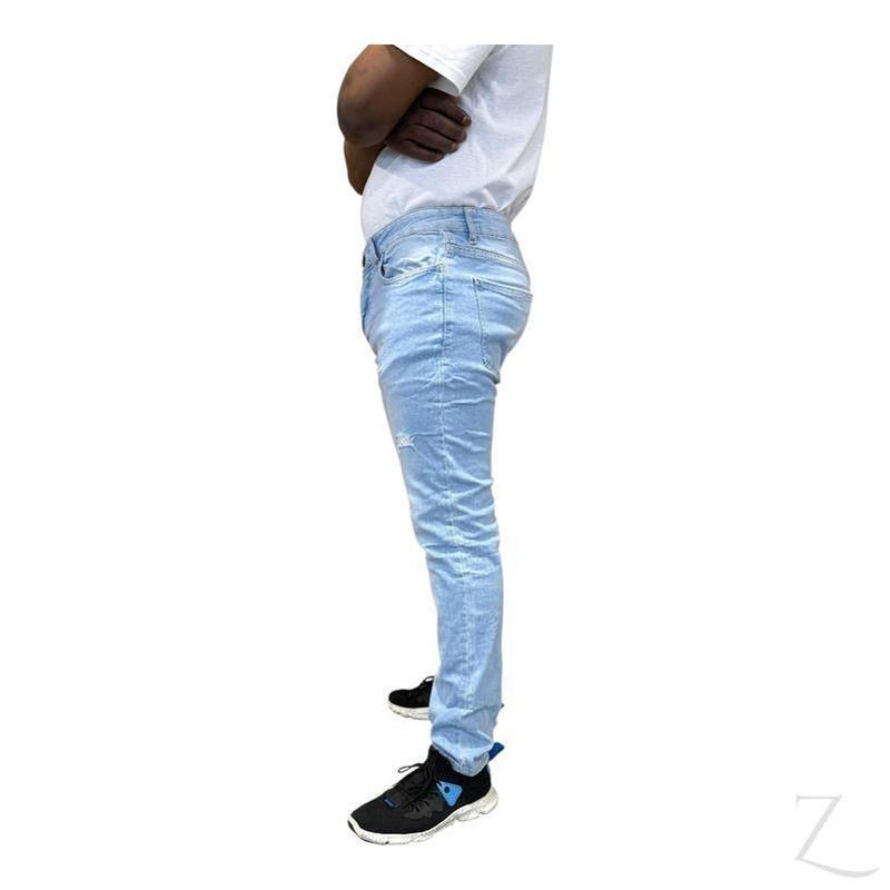 Buy-Men's Stretchy Strong Skinny Denim Jeans | Ripped | "Wow" - A Grade-Online-in South Africa-on Zalemart
