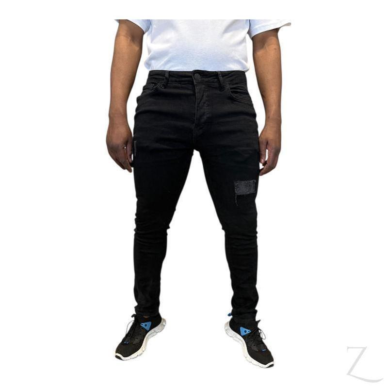 Buy-Men's Stretchy Strong Skinny Denim Jeans | Ripped | "Wow" - B Grade-Online-in South Africa-on Zalemart