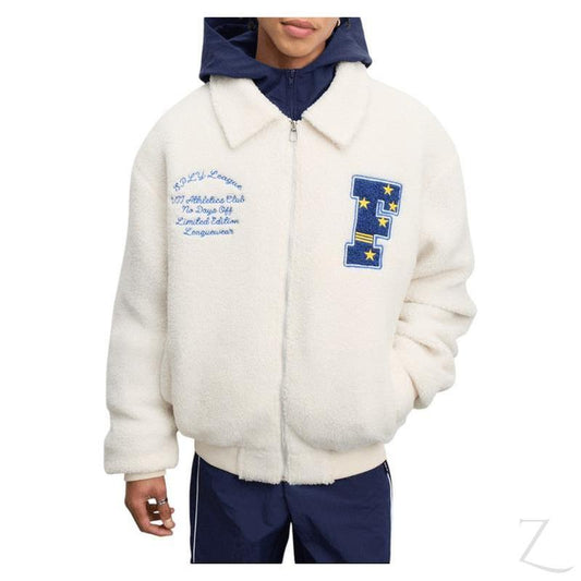 Buy-Men's Strong Borg Jacket | Sherpa | "Lungi" - B Grade-Milk White-S-Online-in South Africa-on Zalemart