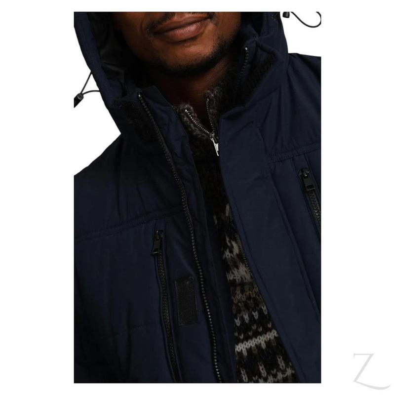 Buy-Men's Super Strong Padded Hoodie Jacket | Zip Pockets | "Theku" - A Grade-Online-in South Africa-on Zalemart
