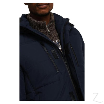 Buy-Men's Super Strong Padded Hoodie Jacket | Zip Pockets | "Theku" - B Grade-Online-in South Africa-on Zalemart