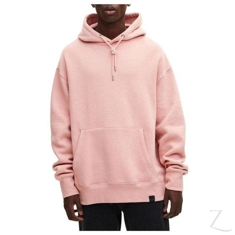 Buy-Men's Super Warm Premium Basic Hoodie | Front Pouch | "Dube"-Pink-XS-Online-in South Africa-on Zalemart