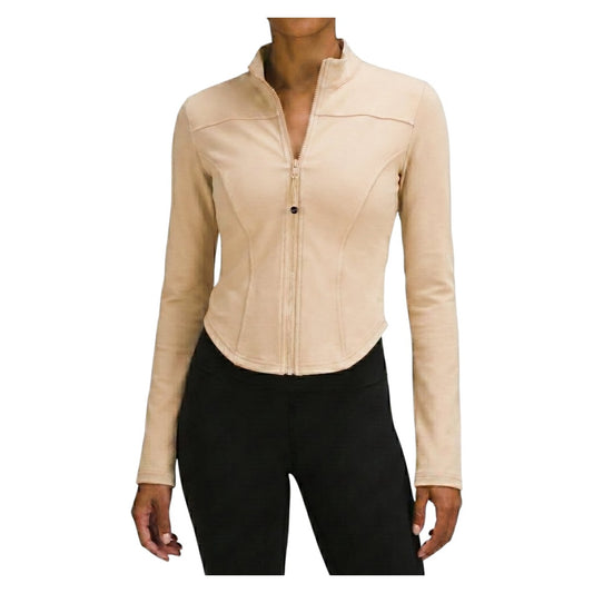 Ladies Fitted Track Jacket | Full Zip | "Muna" - A Grade