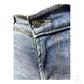 Ladies Super Strong Stretchy Skinny Detailed Denim Jeans | Slit Cropped Hem | "Barbie"