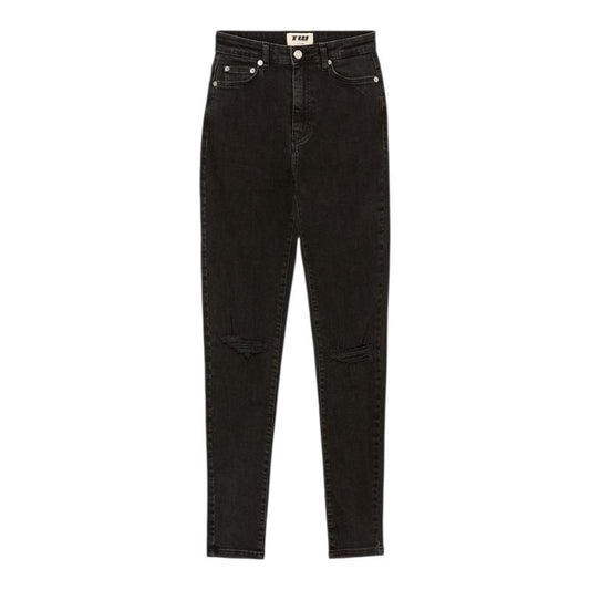 Ladies High Rise Super Stretchy Super Skinny Super Strong Denim Jeans | Ripped | "Khumba" - A Grade