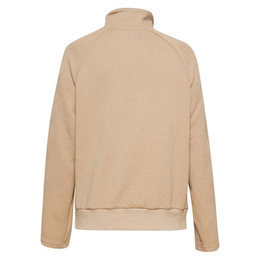 Ladies Snap Neck Sweatshirt | Quilted | "Wena" - A Grade