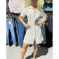 Ladies Short Sleeve Mini Summer Dress | Short | "Oola"