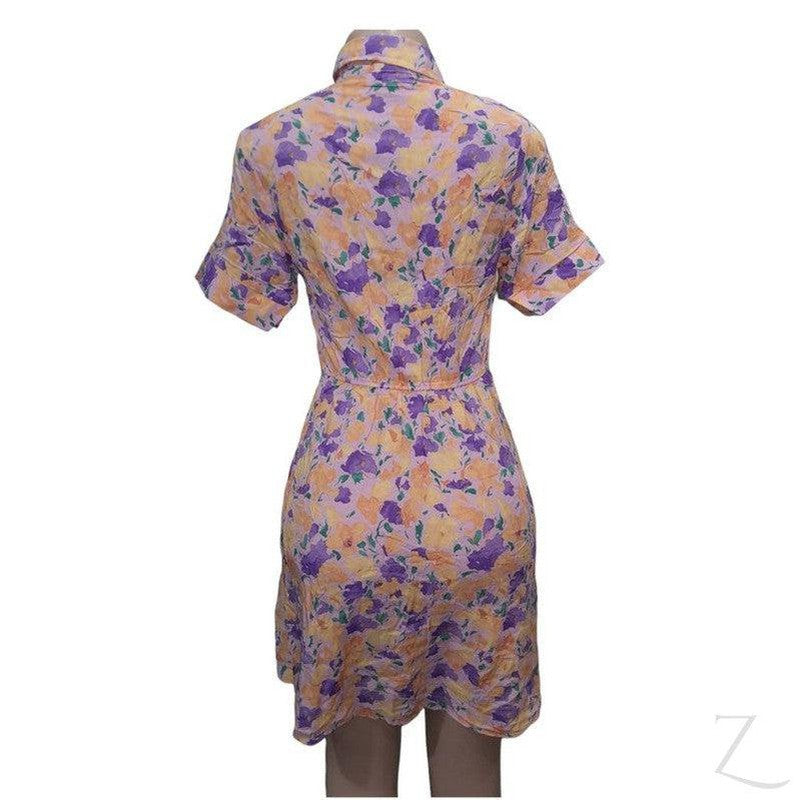 Ladies Short Sleeve Mini Summer Dress | Short | "Oola"