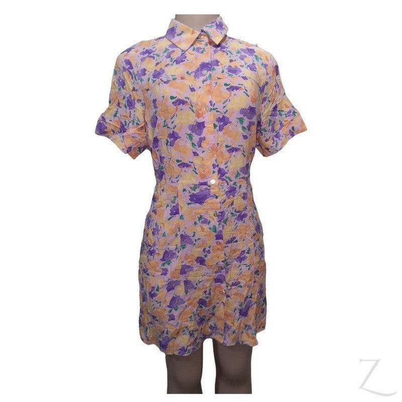 Ladies Short Sleeve Mini Summer Dress | Short | "Oola"