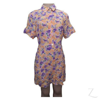 Ladies Short Sleeve Mini Summer Dress | Short | "Oola"