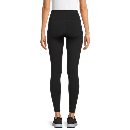 Ladies High Waist Super Stretchy Strong Ankle Leggings | Side Pockets | "Enza" - A Grade