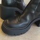Ladies Medium Leg Block Heel Boots | Track Outsole | "Sithelo"