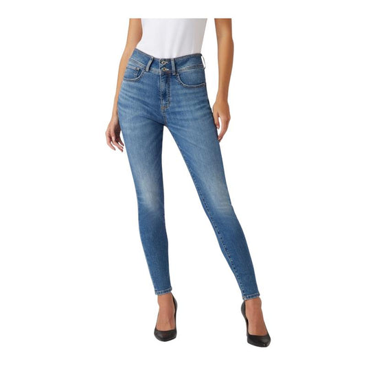 Ladies High Rise Super Stretchy Super Skinny Strong Denim Jeans | Shape Up | "Gela" - A Grade