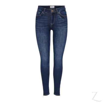 Ladies Super Stretchy Super Skinny Strong Denim Jeans | Zip Detail | "Phela" - B Grade