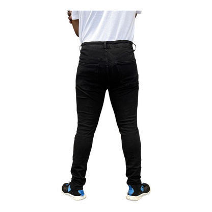 Men's Stretchy Strong Skinny Denim Jeans | Ripped | "Wow" - B Grade