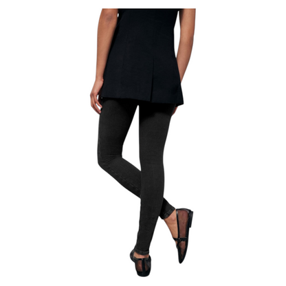 Zalemart women's black super skinny 360-degree stretch jeans with a contoured fit and regular length