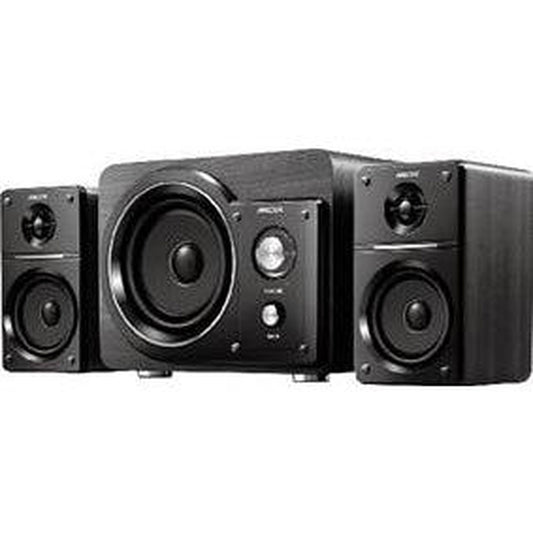 MECER 2.1 CH Black Amplified Speaker with MP3 Player