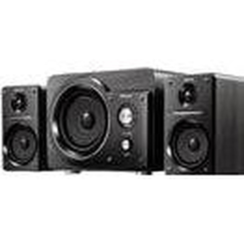 MECER 2.1 CH Black Amplified Speaker with MP3 Player