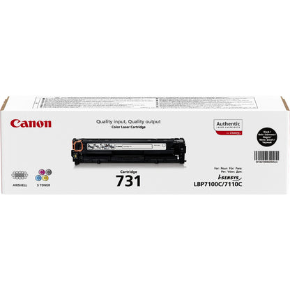 CANON 731 Black Toner - 1400 pages @ 5%