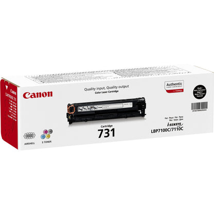 CANON 731 Black Toner - 1400 pages @ 5%