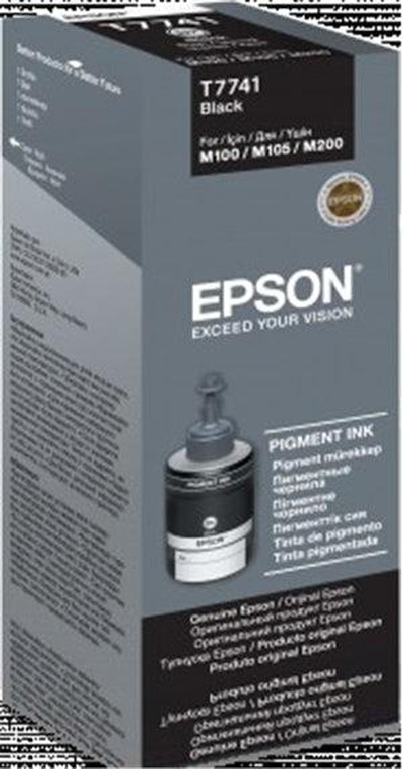 Epson T7741 Pigment Black Ink bottle 140ml