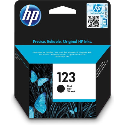 HP CNHPF6V17AE 123 Black Original Ink Cartridge