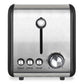 Mellerware Pack 2 Piece Set Stainless Steel Black Kettle And Toaster "Eclipse"