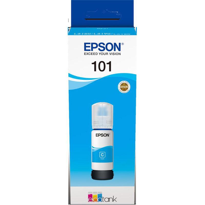 Epson 101 EcoTank Bottle Cyan Printer Ink