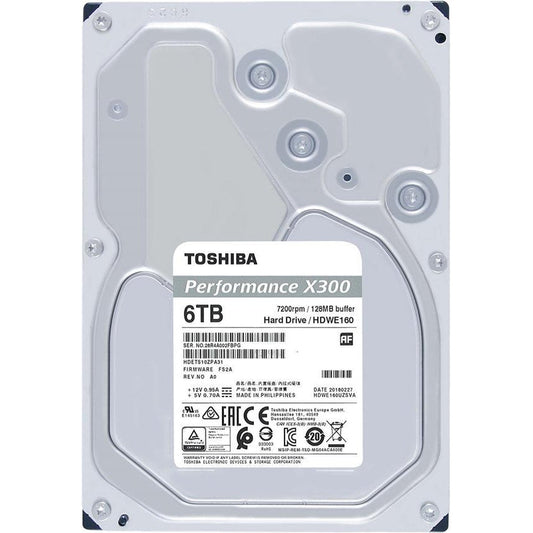 Toshiba X300-6TB-7200 RPM-3.5-inch HDD