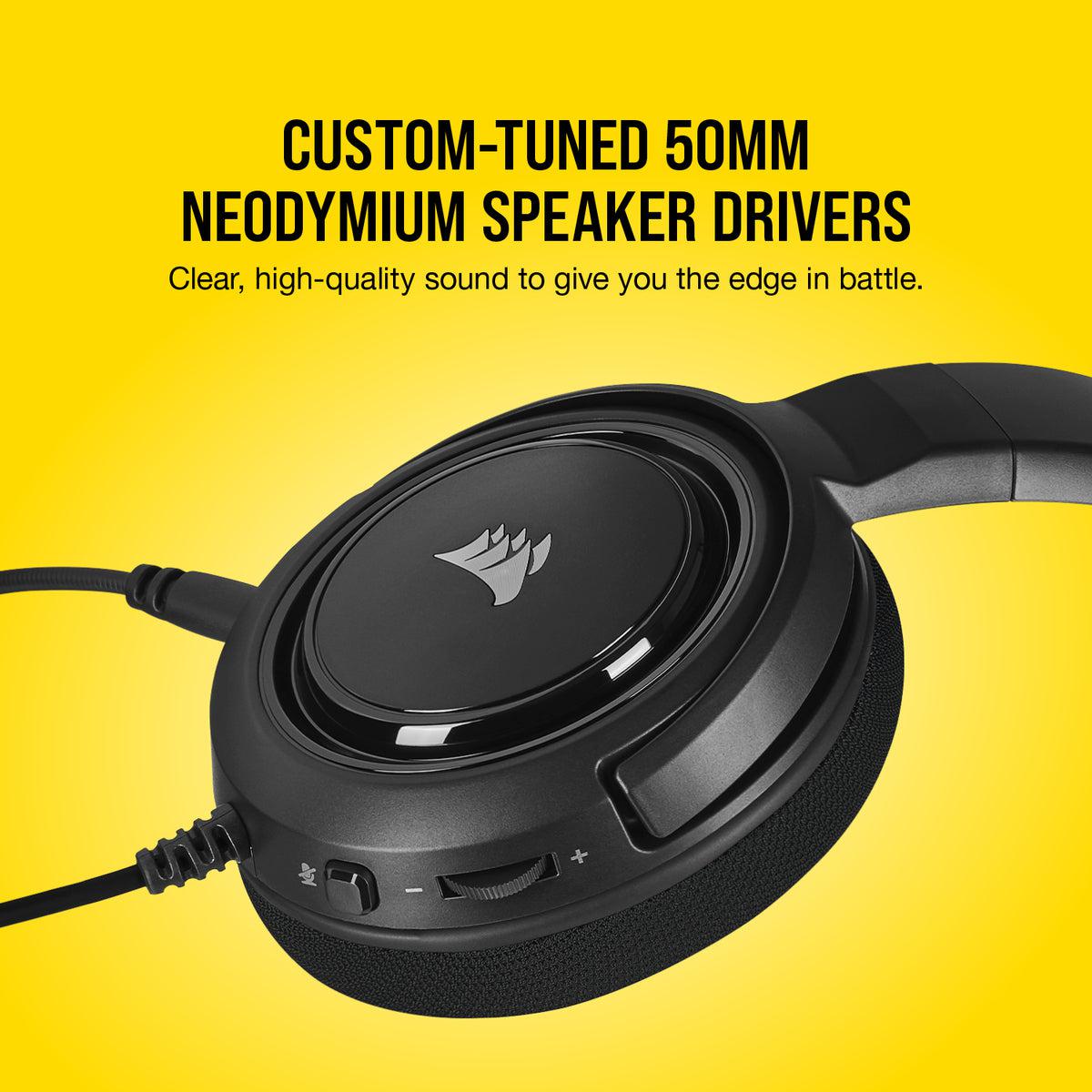 Corsair HS45 Surround Gaming Headset — Carbon