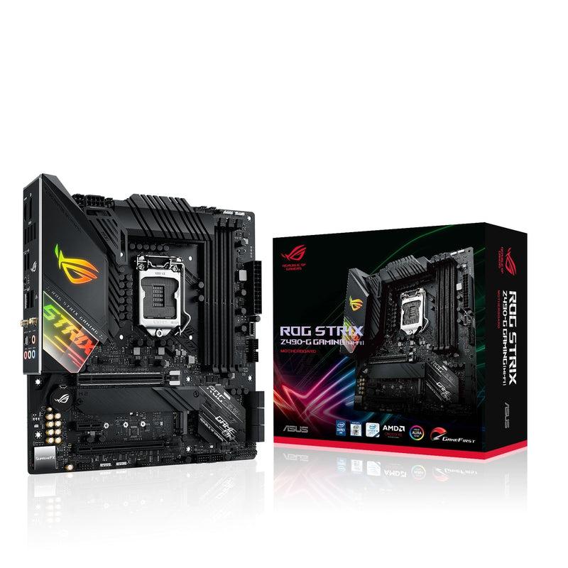 ASUS ROG STRIX Z490-G Gaming Motherboard (WI-FI) ; Intel® Socket 1200 for 10th Gen