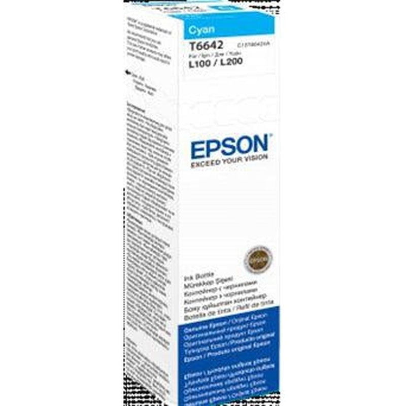 Epson T6642 Cyan Ink Bottle 70ml EcoTank