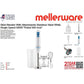 Mellerware Stick Blender With Attachments Stainless Steel White Single Speed 500W "Robot 500 Inox"