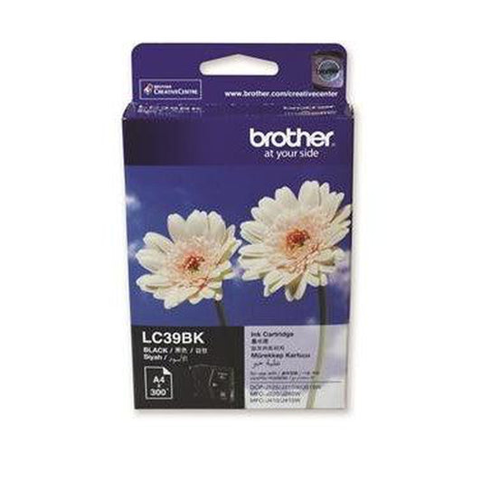 Brother Black Ink Cartridge for DCPJ125/ DCPJ140W/ MFCJ220 | LC39-BK
