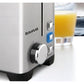 Taurus Toaster 4 Slice Stainless Steel Brushed 5 Heat Settings 1400W "My Toast Duplo Legend"