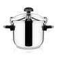 Taurus Pressure Cooker With Valve Pressure Controller Stainless Steel 6l "Ontime Classic"