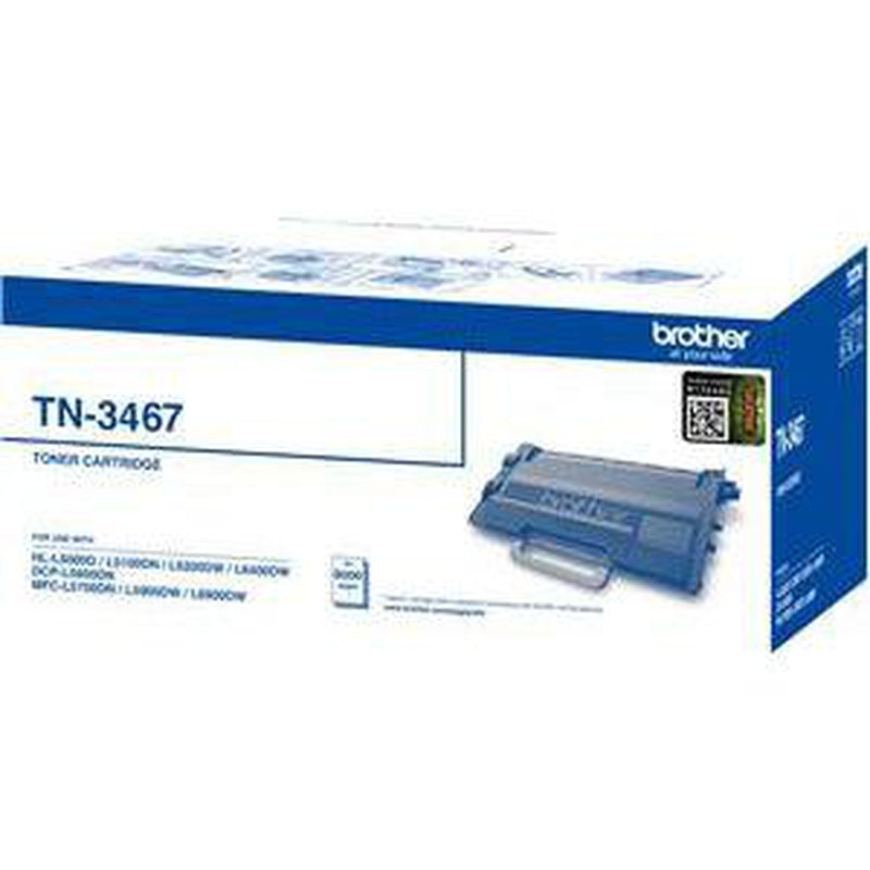 Brother TN3467 High Yield Black Toner Cartridge for HLL5200DW/ HLL6400DW/ MFCL5700DN/ MFCL5900DW/ MFCL6900DW