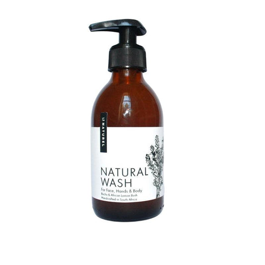 Natural Wash (200ml) - For Hands, Face & Body