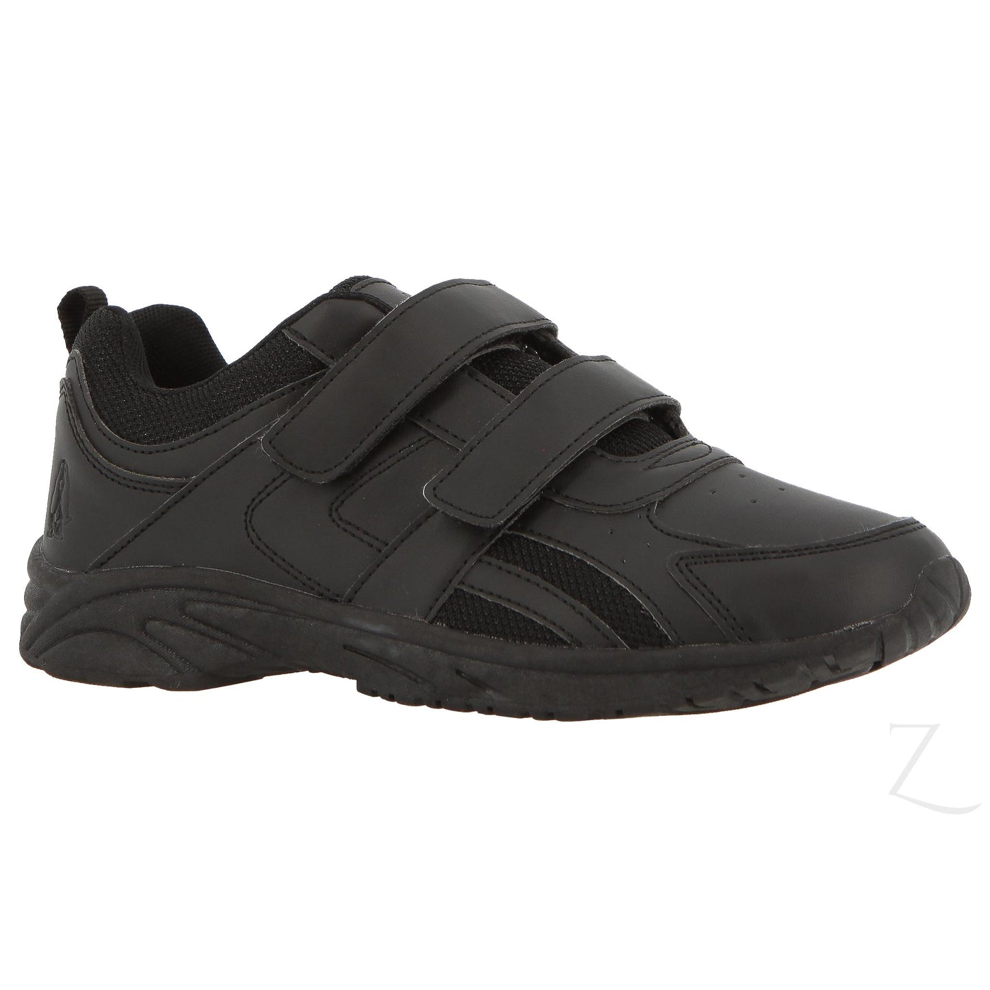 Buy-Hush Puppies Deuce Velcro Takkies - Black-Kids 9-Online-in South Africa-on Zalemart